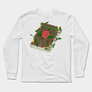 Vine wrapped book Long Sleeve T-Shirt